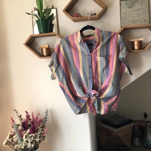 Madewell Courier Shirt in Baja Stripes!